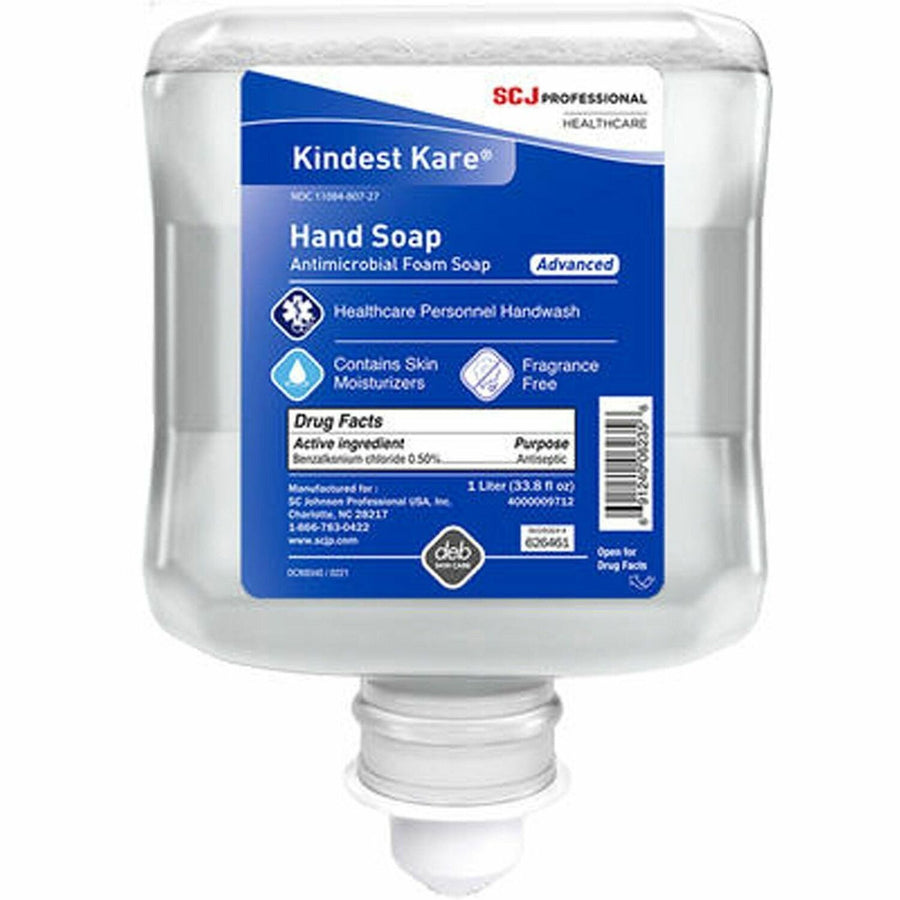 SC Johnson Kindest Kare Advanced Handwash, Dye-free, 6 / Carton, SJN626461