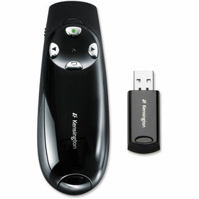 ACCO Kensington 72353 Wireless Pro Green Laser Pointer, Black, KMW72353