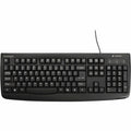 ACCO Kensington Pro Fit Washable Antimicrobial Keyboard, Black, KMW64407