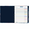 Dominion Blueline Blueline NotePro Notebook, Fashion Collection, 192 Pages, Midnight Floral, 9 1/4" x 7 1/4", REDA9C02