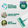Procter & Gamble Swiffer Sweeper Wet Mop Cloths, Blue, 2 / Carton, PGC00743