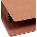 Smead TUFF Straight Tab Cut Legal Recycled File Pocket, Redrope, 8 1/2" Width x 14" Length, 10 / Box, SMD74780