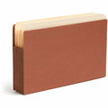 Smead TUFF Straight Tab Cut Legal Recycled File Pocket, Redrope, 8 1/2" Width x 14" Length, 10 / Box, SMD74780