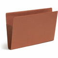 Smead TUFF Straight Tab Cut Legal Recycled File Pocket, Redrope, 8 1/2" Width x 14" Length, 10 / Box, SMD74780
