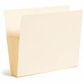Smead Straight Tab Cut Letter Recycled File Pocket, Manila, 8 1/2" Width x 11" Length, 10 / Box, SMD75174