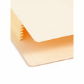 Smead Straight Tab Cut Letter Recycled File Pocket, Manila, 8 1/2" Width x 11" Length, 10 / Box, SMD75174
