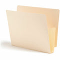 Smead Straight Tab Cut Letter Recycled File Pocket, Manila, 8 1/2" Width x 11" Length, 10 / Box, SMD75174