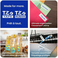 Brother Genuine P-touch TZe731 BK on GRN Label Tape, Laminated, 12mmX8m, Green, BRTTZE731G