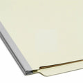 Smead Straight Tab Cut Legal Recycled Classification Folder, Green, 8 1/2" Width x 14" Length, 10 / Box, SMD29810