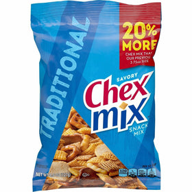 General Mills Chex Traditional Snack Mix, 8 / Carton, GNMSN21494