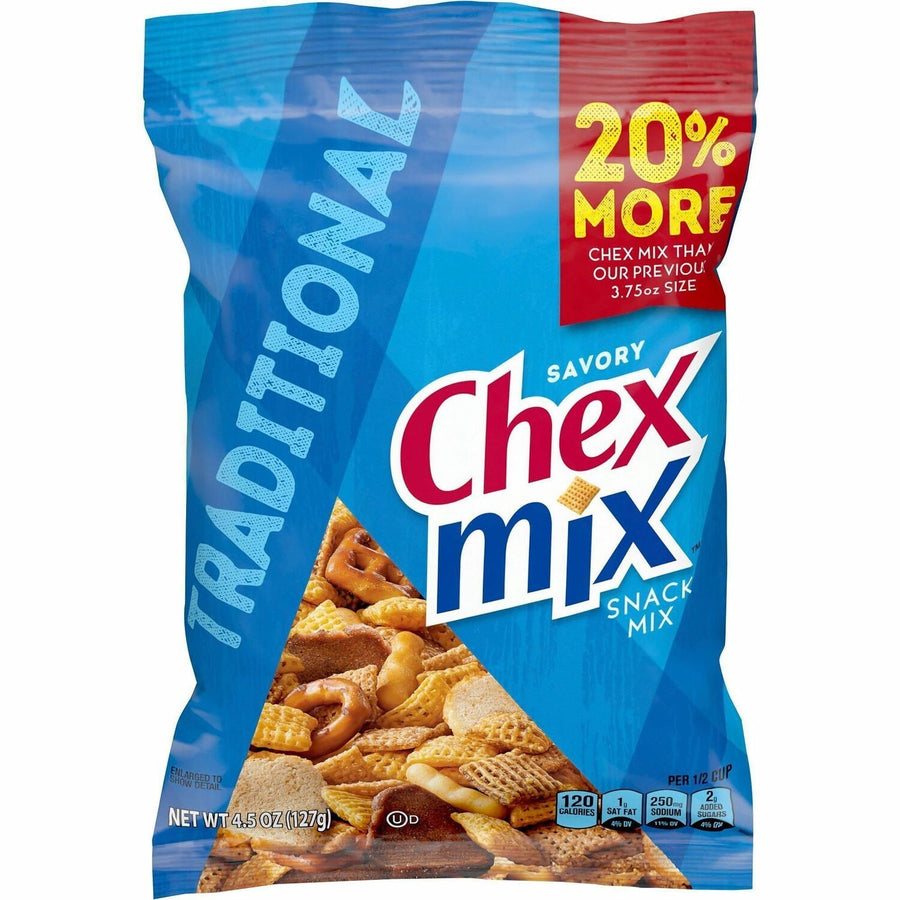 Chex Traditional Snack Mix, 8 / Carton, GNMSN21494