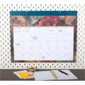 ACCO At-A-Glance Midnight Garden Monthly Desk Pad, 21 3/4", AAG1768704