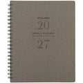 ACCO At-A-Glance Signature Planner, Gray, 8 1/2", AAGYP90507