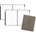 ACCO At-A-Glance Signature Planner, Gray, 8 1/2", AAGYP90507