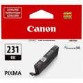 Canon CLI-231 Original Standard Yield Inkjet Ink Cartridge - Black -, CNMCLI231BK