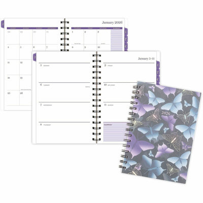 ACCO At-A-Glance Mariah Weekly Monthly Planner, Purple, 5 1/2", 12EA/CT — view 1