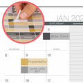 ACCO At-A-Glance Hera Weekly Monthly Planner, Gold, 5 1/2", AAG1765200