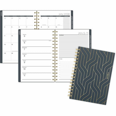 ACCO At-A-Glance Hera Weekly Monthly Planner, Gold, 5 1/2", AAG1765200
