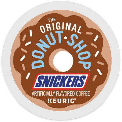 Keurig Dr Pepper . The Original Donut Shop K-Cup Snickers Coffee, 4 / Carton, GMT9608CT