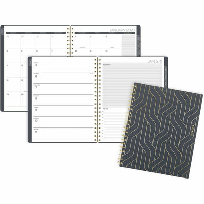ACCO At-A-Glance Hera Weekly Monthly Planner, Gold, 8 1/2", AAG1765905