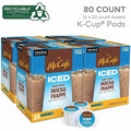 Keurig Dr Pepper . McCafe K-Cup Iced One-Step Mocha Frappe, 4 / Carton, GMT9845CT