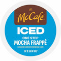 Keurig Dr Pepper McCafe K-Cup Iced One-Step Mocha Frappe, 4 / Carton, GMT9845CT