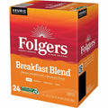 Keurig Dr Pepper . Folgers K-Cup Breakfast Blend Coffee, 4 / Carton, GMT3451CT
