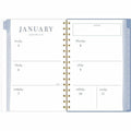 ACCO Cambridge Leah Bisch Weekly Monthly Planner, Ciara Stripe, 5 1/2", AAGLB42200