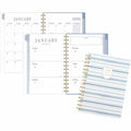 ACCO Cambridge Leah Bisch Weekly Monthly Planner, Ciara Stripe, 5 1/2", AAGLB42200