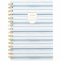 ACCO Cambridge Leah Bisch Weekly Monthly Planner, Ciara Stripe, 5 1/2", AAGLB42200