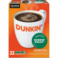 Keurig Dr Pepper . Dunkin' K-Cup Decaf Coffee, 4 / Carton, GMT0317CT