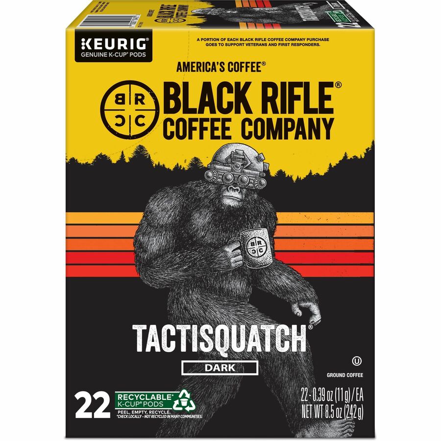 Black Rifle Tactisquatch Coffee, 4 / Carton, GMT0490CT