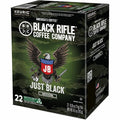 Keurig Dr Pepper . Black Rifle K-Cup, Ground Just Black Coffee, 4 / Carton, GMT0547CT