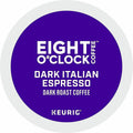Keurig Dr Pepper . Eight O'Clock K-Cup, Ground Dark Italian Espresso Coffee, 4 / Carton, GMT0631CT