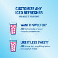 Keurig Dr Pepper The Original Donut Shop Iced Refreshers, 4 / Carton, GMT0237CT