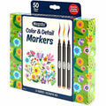 Crayola Color & Detail Marker Set, 50 / Pack, CYO586751