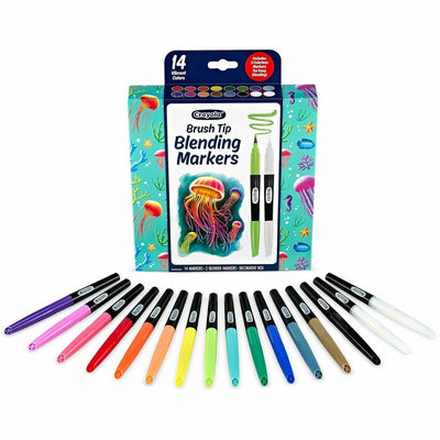 Crayola Blending Markers, 16 / Pack, CYO586754