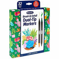 Crayola Dual-Ended Markers, 16 / Pack, CYO586755
