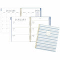 ACCO Cambridge Leah Bisch Weekly Monthly Planner, Ciara Stripe, 8 1/2", AAGLB42905