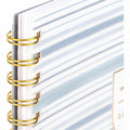 ACCO Cambridge Leah Bisch Weekly Monthly Planner, Ciara Stripe, 8 1/2", AAGLB42905