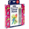 Crayola Blend & Shade Colored Pencils, 24 / Pack, CYO682126