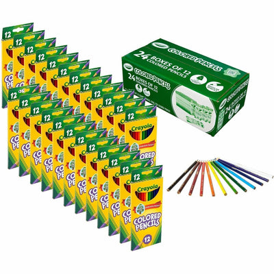 Crayola Bulk Colored Pencils, 24 / Pack, CYO682133