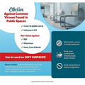 Midlab Maxim Facility+ One-Step Disinfectant, White, 6 / Carton, MLB04620086