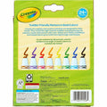 Crayola Crush Resistant Washable Toddler Markers, 8 / Pack, CYO811548