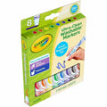 Crayola Crush Resistant Washable Toddler Markers, 8 / Pack, CYO811548