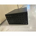 Kantek Pegboard Dual Monitor Risers & Accessories, Black, KTKPBS530