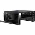 Kantek Pegboard Dual Monitor Risers & Accessories, Black, KTKPBS530