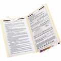 Smead Straight Tab Cut Legal Recycled Fastener Folder, Manila, 8 1/2" Width x 14" Length, 50 / Box, SMD37115