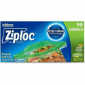 S. C. Johnson & Son Ziploc Grip n' Seal Freezer Bags, 12 / Carton, SJN383179