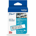 Brother Genuine P-touch TZeFX231 BK on WHT Label Tape, Flexible ID Laminated, 12mmX8m, White, BRTTZEFX231G